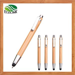 Universal atinge ecrane bambus Stylus Pen pentru tablete, iPhone, Sumsung și alte telefoane mobile